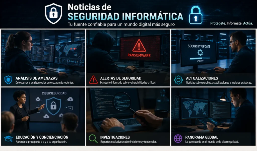 🔐💻 Noticias de Seguridad Informática: Los Nuevos Retos Digitales que Enfrenta el Mundo