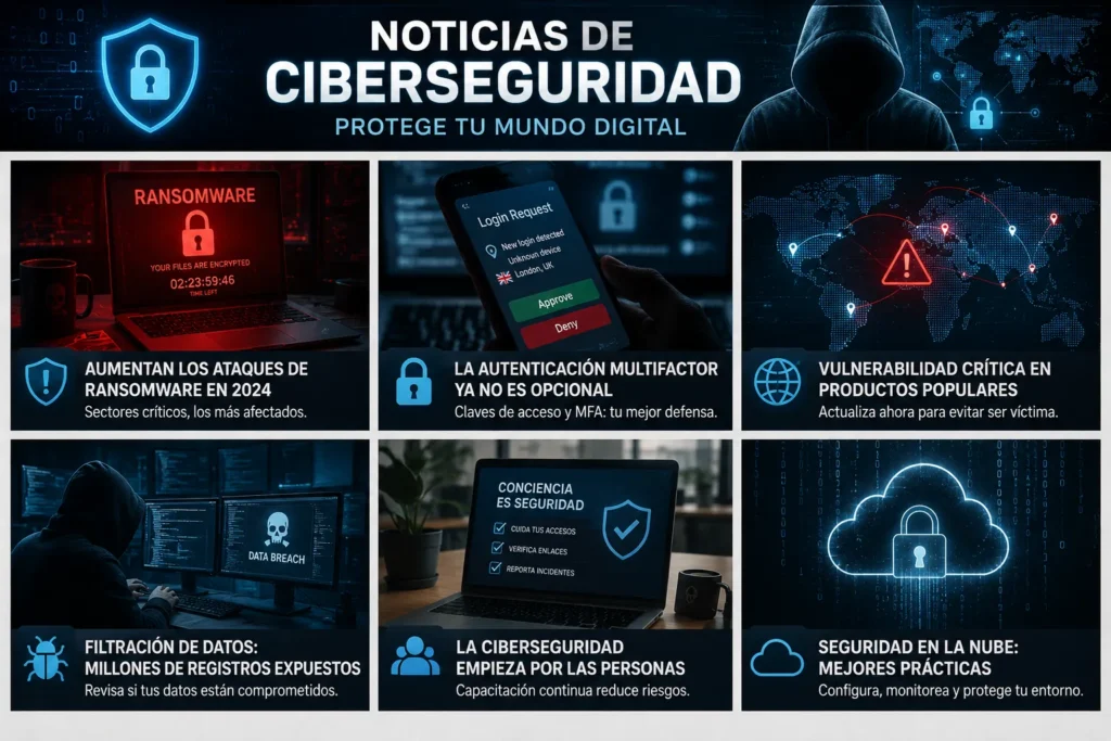 🔐🌐 Noticias de Ciberseguridad: La Protección Digital se Convierte en Prioridad Mundial